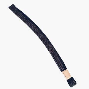 Black Braided Camera Strap Handle Electronics  6 inch